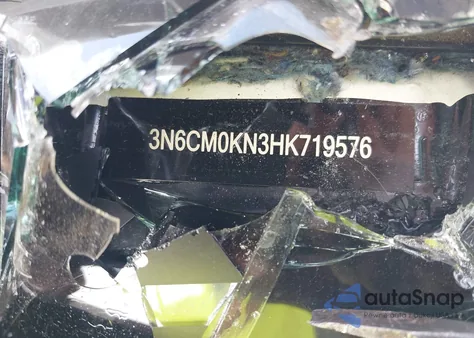 2017 Nissan Nv200 Sv from USA, damaged, VIN 3N6CM0KN3HK719576